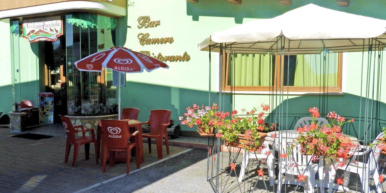 La Locanda Del Lago Lucciola Villalago Eksteriør billede